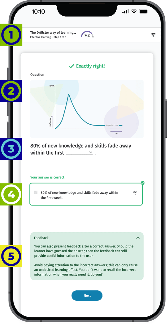 Características de Drillster